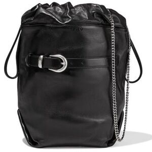 IRO Italian 100% Lambskin Leather Handbag-NWT